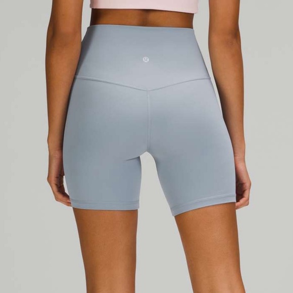 Lululemon Align Short 6" Chambray - Picture 1 of 8